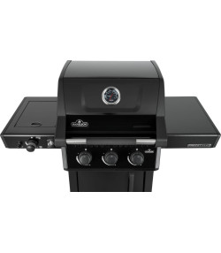 BARBACOA DE GAS FREESTYLE PRO 365, 3 quemadores, con Sizzle zone, negra