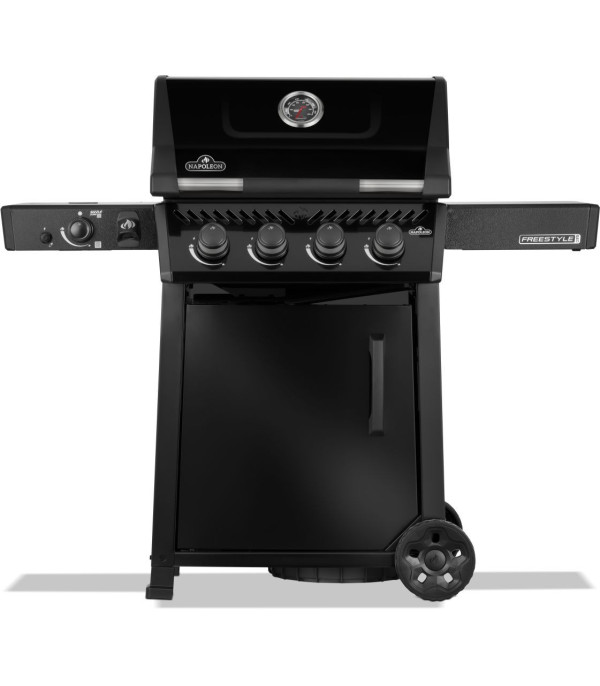 BARBACOA DE GAS FREESTYLE PRO 425, 4 quemadores, con Sizzle zone, negra