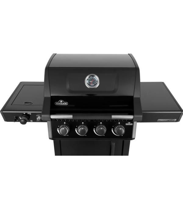 BARBACOA DE GAS FREESTYLE PRO 425, 4 quemadores, con Sizzle zone, negra