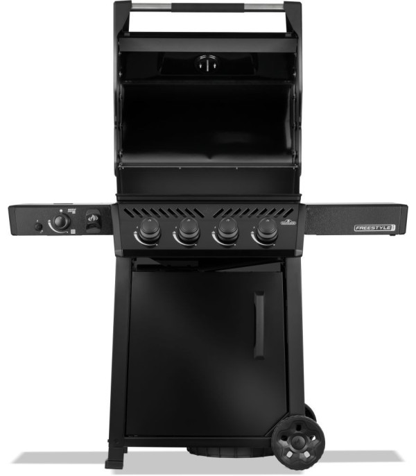 BARBACOA DE GAS FREESTYLE PRO 425, 4 quemadores, con Sizzle zone, negra
