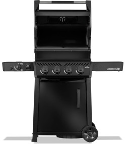 BARBACOA DE GAS FREESTYLE PRO 425, 4 quemadores, con Sizzle zone, negra