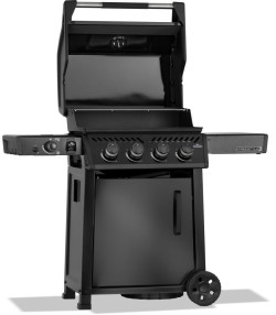BARBACOA DE GAS FREESTYLE PRO 425, 4 quemadores, con Sizzle zone, negra