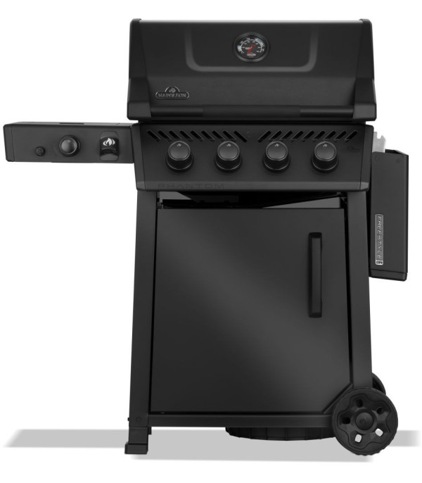 BARBACOA DE GAS PHANTOM FREESTYLE PRO 425, 4 quemadores, con Sizzle zone, negra phantom