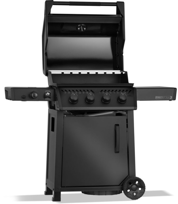 BARBACOA DE GAS PHANTOM FREESTYLE PRO 425, 4 quemadores, con Sizzle zone, negra phantom