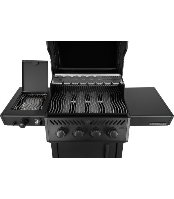 BARBACOA DE GAS PHANTOM FREESTYLE PRO 425, 4 quemadores, con Sizzle zone, negra phantom