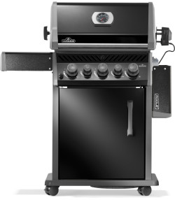 BARBACOA DE GAS ROGUE 425, con quemador lateral y trasero, negra