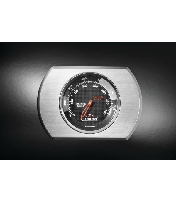 BARBACOA DE GAS ROGUE 425, con quemador lateral y trasero, negra