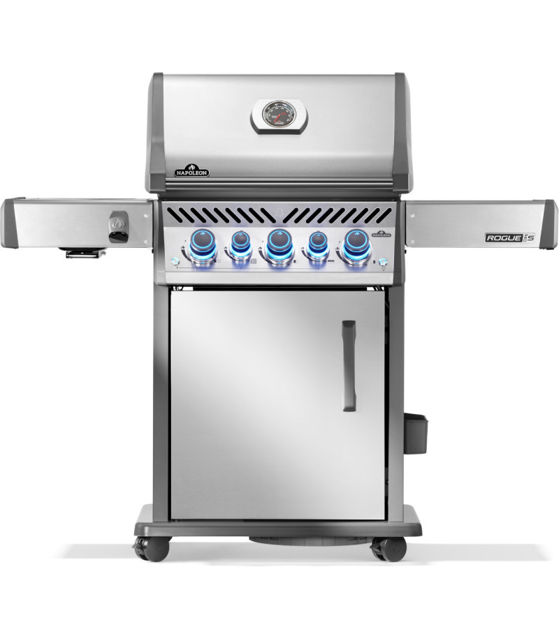 BARBACOA DE GAS ROGUE PRO-S 425, con parrillas de acero inox, acero inoxidable