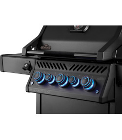 BARBACOA DE GAS ROGUE PRO-S 425, negra PHANTOM