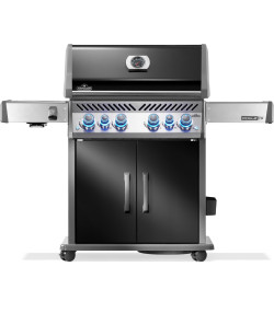 BARBACOA DE GAS ROGUE PRO-S 525, con parrillas de hierro fundido, negra
