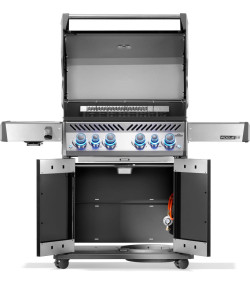 BARBACOA DE GAS ROGUE PRO-S 525, con parrillas de hierro fundido, negra