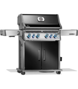 BARBACOA DE GAS ROGUE PRO-S 525, con parrillas de hierro fundido, negra