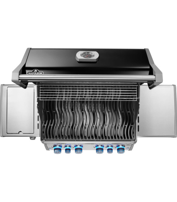 BARBACOA DE GAS ROGUE PRO-S 525, con parrillas de hierro fundido, negra