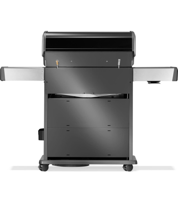 BARBACOA DE GAS ROGUE PRO-S 525, con parrillas de hierro fundido, negra