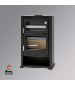 ESTUFA DE LEÑA MODELO M-107 FM
