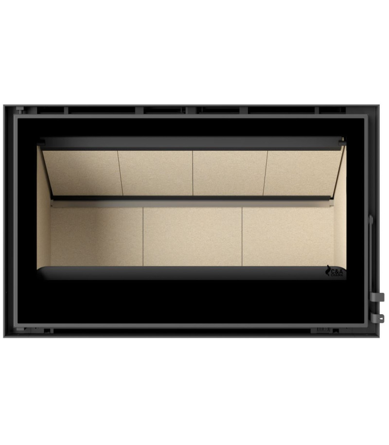 INSERTABLE DE LEÑA CRISTAL 88 C (Vermiculita)