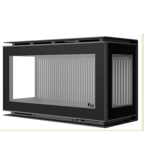 INSERTABLE DE LEÑA TRIFACIAL 80