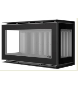 INSERTABLE DE LEÑA TRIFACIAL 80