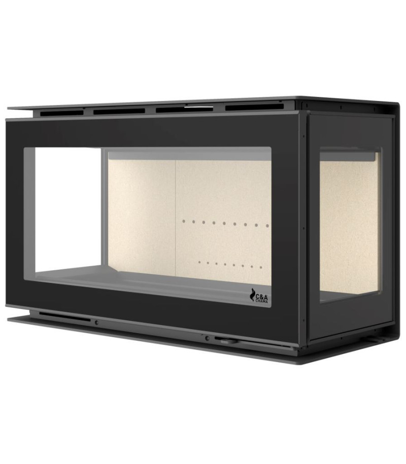INSERTABLE DE LEÑA TRIFACIAL 80