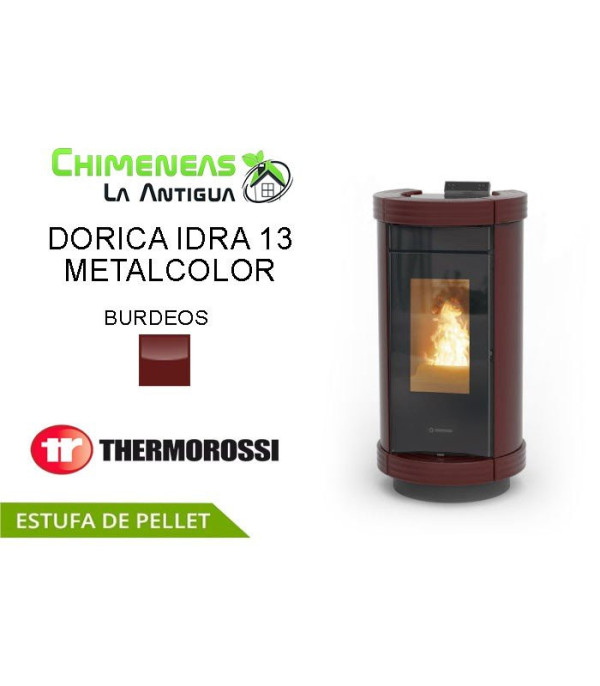 ESTUFA DE PELLET DORICA IDRA 13 METALCOLOR