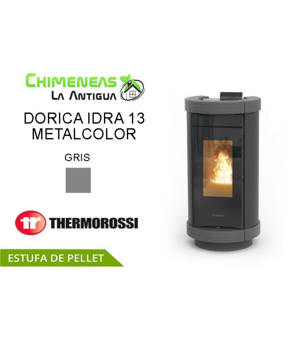 ESTUFA DE PELLET DORICA IDRA 13 METALCOLOR