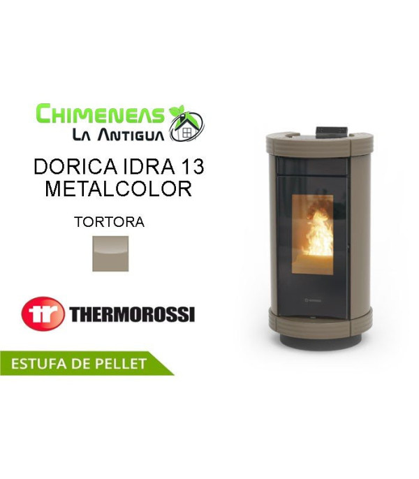 ESTUFA DE PELLET DORICA IDRA 13 METALCOLOR