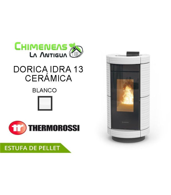 ESTUFA DE PELLET DORICA IDRA 13 CERÁMICA