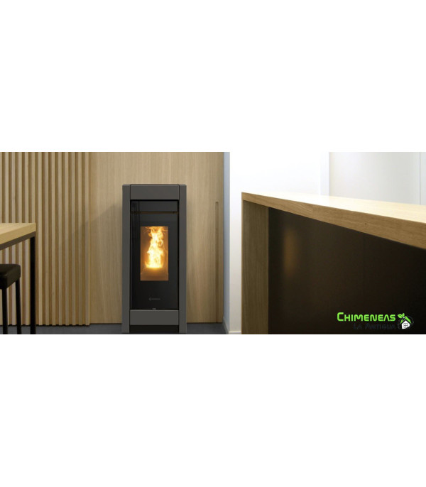 ESTUFA DE PELLET AROMY IDRA 13 METALCOLOR