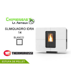 ESTUFA DE PELLET SLIMQUADRO IDRA 14
