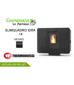 ESTUFA DE PELLET SLIMQUADRO IDRA 14