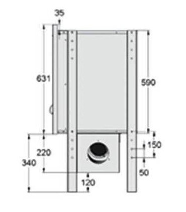 MONOBLOQUE DE ACERO BIO ECO 503