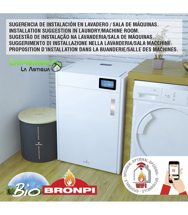 CALDERA COMPACTA PELLET HYDROBOX