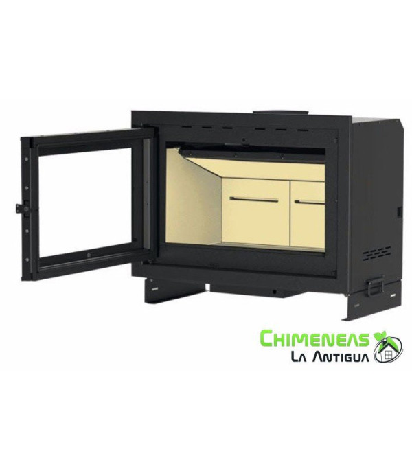 CHIMENEA DE LEÑA SCREEN EVO 80/2