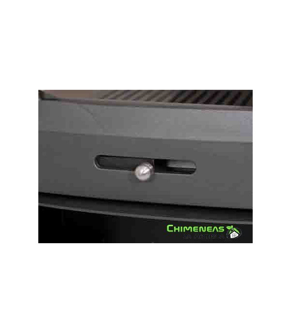 ESTUFA FRONTAL CON HORNO TUDELA