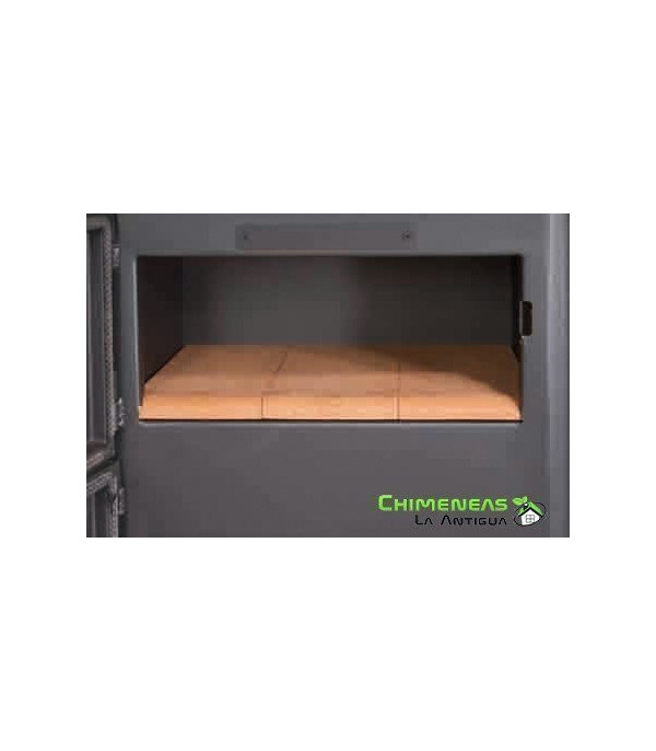 ESTUFA FRONTAL CON HORNO TUDELA