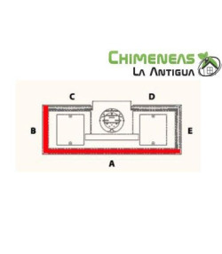 CHIMENEA DE GAS DANTA 800 RINCONERO