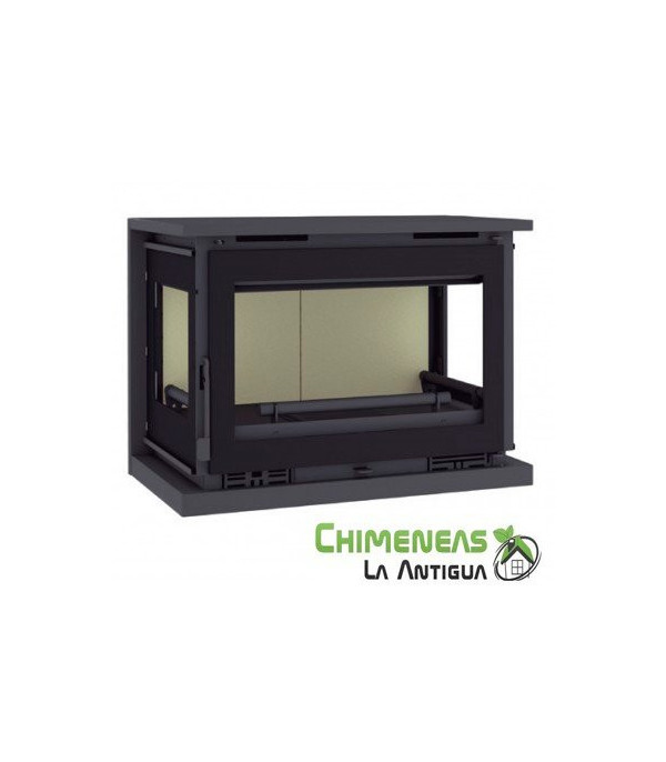 INSERTABLE DE BIOMASA CON TURBINAS  M-173 (CRISTAL SERIGRAFIADO)