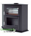 HORNO DE LEÑA DE RINCÓN MODELO HL-100 R (INTERIOR FUNDICIÓN)