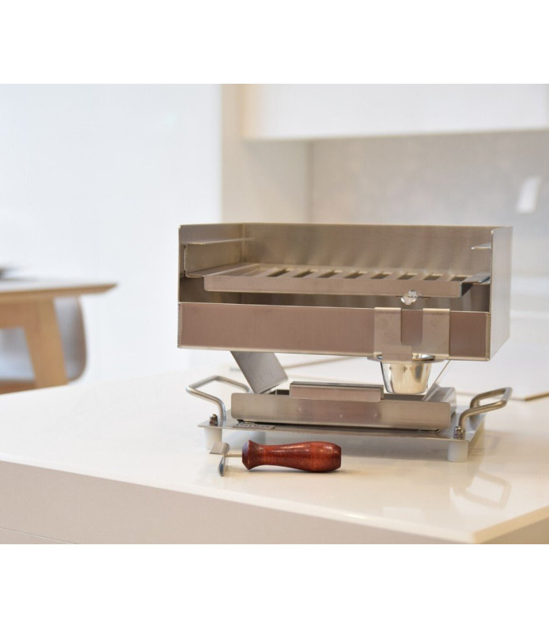 BALUJA MINI BARBACOA INOX 1 PARRILLA