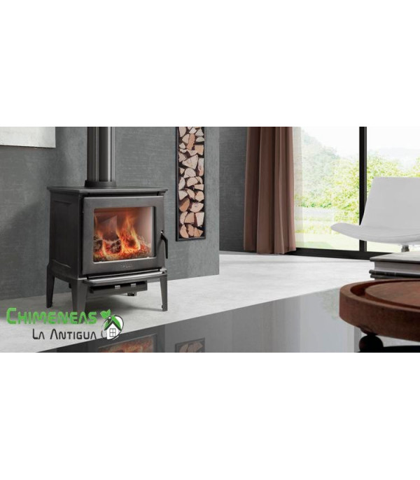 ESTUFA DE LEÑA 7KW MODELO E-30 S