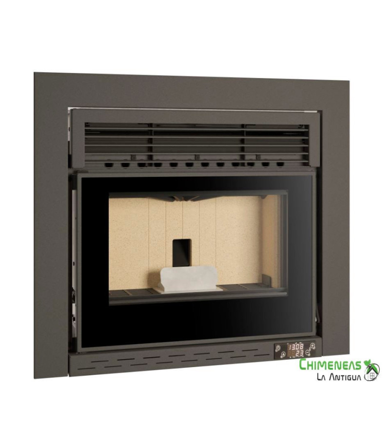 INSERTABLE DE PELLET 8KW MODELO ÍKARO CANALIZABLE