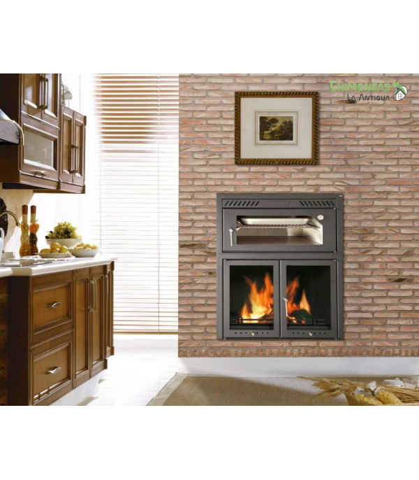 HORNO DE LEÑA 19 KW MODELO PRACTIC 80