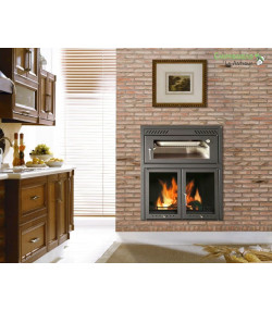 HORNO DE LEÑA 19 KW MODELO PRACTIC 80